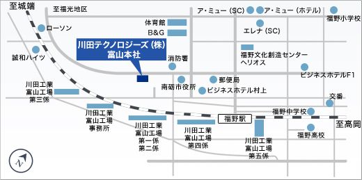 〒939-1593　富山県南砺市苗島4610